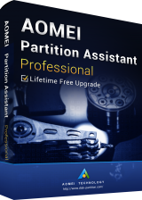 Official AOMEI Partition Assistant Professional + Free Lifetime Upgrades Key Global