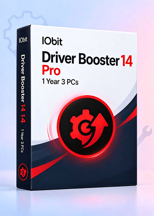 vip-whokeys, IObit Driver Booster 14 Pro 1 Year 3 PCs CD Key Global