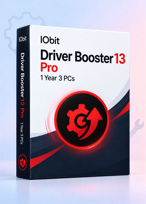 vip-whokeys, IObit Driver Booster 13 Pro 1 Year 3 PCs CD Key Global