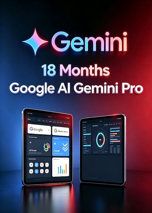vip-whokeys, Google AI Gemini Pro 18 Months